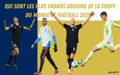 Los jugadores más altos del Mundial de fútbol 2026