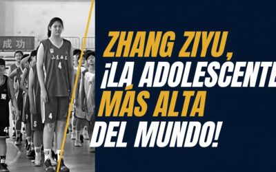 Zhang Ziyu, ¡la adolescente más alta del mundo!